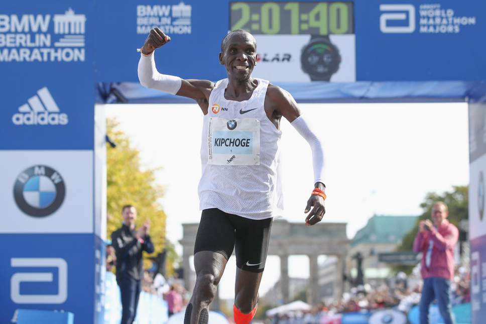 Recórd del mundo de Maratón Eliud Kipchoge. Berlín 2018