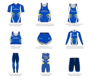 Equipaciones y ropa competición