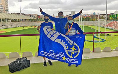 Lucia Robledo es medalla de plata en el campeonato de España sub14 de atletismo.