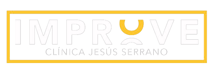 Logo blanco improve clínica