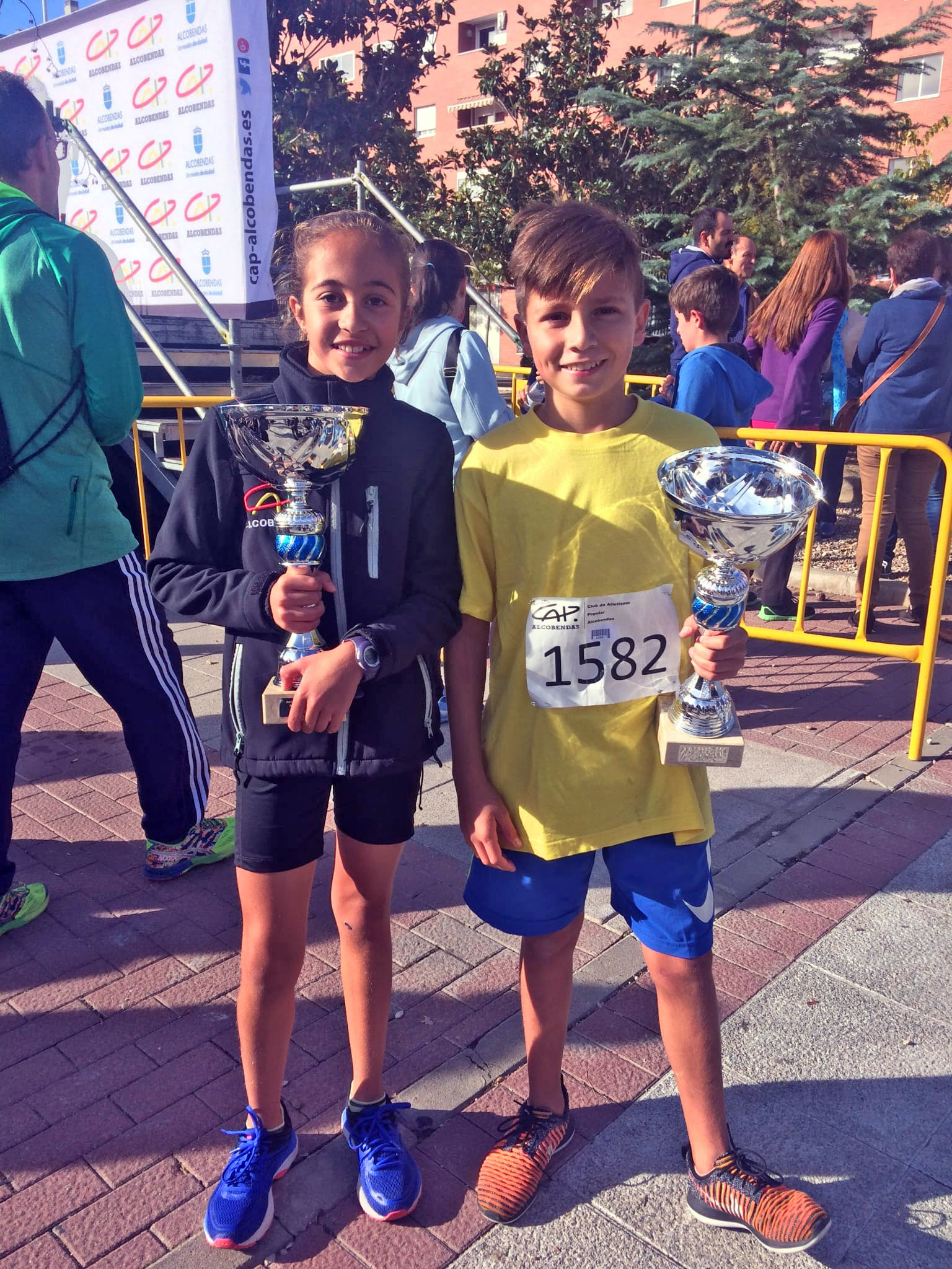 Lucía Robledo y Adrián sanquez